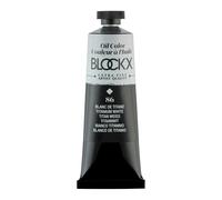 Blockx Titanium White Oil Paint, 35ml Tube