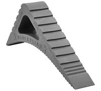 Blockystar Rubber Door Stopper & Window Wedge, Award Winning Decorative Doorstop, Multi-Surface Door Stoppers for Home, Office, Schools, Made in Spain, Gray