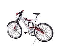 BlocteckToy 3D Metal Mechanical Bicycle Model Kit - 1:10 Scale Functional Brake System, Zinc Alloy STEM Educational Display & DIY Engineering Gift (FS-00150)