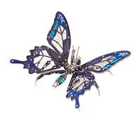 BlocteckToy 3D Metal Puzzle Mechanical Insect, 3D Steampunk Butterfly Metal Jigsaw Puzzle Model Kit, Home Decor Christmas Birthday Gifts for Adults & Teens(100+ PCS)