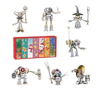 BlocteckToy 3D Metal Puzzle Model, 7 Days Steampunk Mecha Mechanical 3D Metal Jigsaw Puzzles Assembly Kits, Xmas Gifts for Adults and Teens (500+ PCS)