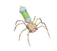 BlocteckToy 3D Metal Puzzles Spider for Adults, 3D Steampunk Mechanical Insect Metal Jigsaw Puzzle Model Kit, Home Decor Birthday Gifts (139 PCS)
