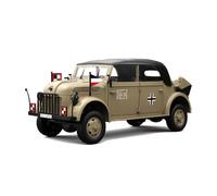 BlocteckToy RC Car, HG4-51 1/18 Military RC Command Vehicle - High-End Remote Smoke Generator, Simulation Sound & Lights, Ideal Xmas Birthday Gifts for Teens & Adults (Sand Yellow)