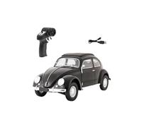 BlocteckToy RC Drift Car - CXD D62 1:16 Scale Classic Design w/LED Headlights & Tail Lights, RWD Drifting, 2.4G Multi-Car Play, Dual Batteries, RTR - Gift for Boys Girls (Black)