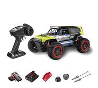 BlocteckToy RC Drift Car - S912PRO 1/16 Scale 55km/h High-Speed 4WD, 2.4G Brushless Off-Road, Color-Changing Roof Light, RTR - Ideal Xmas Birthday Gifts for Teens & Adults (Green)