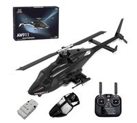 BlocteckToy RC Helicopter - AW-911 1/34 Scale 2.4G 9CH GPS Flybarless with 6G/3D Stunt Mode, Brushless Motors, Auto Return, RTF for Adults, Premium Aviation Gift