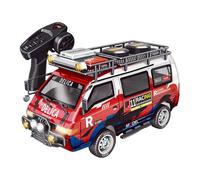 BlocteckToy Remote Control Car for Adults & Kids - JXC5813B 1/24 Scale 2.4G 4WD Full-Proportional RC Car RTR, with Functional Headlights & Adjustable Speed, for Boys and Adults (Red)