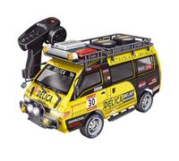 BlocteckToy Remote Control Car for Adults & Kids - JXC5813B 1/24 Scale 2.4G 4WD Full-Proportional RC Car RTR, with Functional Headlights & Adjustable Speed, for Boys and Adults (Yellow)