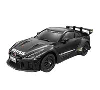 BlocteckToy Remote Control Drift Car for Teens & Adults - MN-268 1/16 Scale 2.4G RC Car, Dual-Speed Modes, Gyro Stabilizer, LED Light System, 50-Min Runtime, RTR (Black) - Ideal Xmas Birthday Gifts