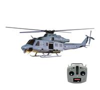 BlocteckToy Remote Control Helicopter for Adults & Kids - E2 UH-1Y 6CH 2.4G RC Plane BNF with GPS, Lidar, Brushless Motors, 15 Min Flight, RC Flying Toy, Ideal Festival Gifts for Boys Adults