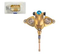 BlocteckToy Steampunk 3D Metal Puzzle Marine Organism, DIY Assembly Mechanical Manta Metal Jigsaw Puzzle Home Decor Birthday Christmas Advent Calendar Gifts (100+ PCS)
