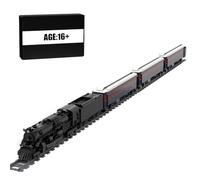 BlocteckToy Technik Train MOC Clamping Building Blocks Set, 3030 Pieces Christmas Polar Locomotive Model Building Blocks with Rails Building Toy, Gift for Adults and Boys