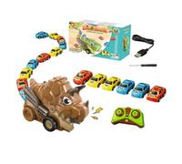 blodfune Remote Control Dinosaur Car with Cars, Reality Pacs Bead Man
