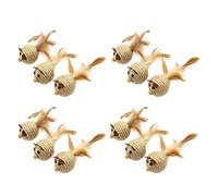 blodfune Sisal Mouses Cat Toys, Natural Rope Kitten Chew Toy for Teeth Cleaning, Feather Tail Interactive Hunting Mouses, Durable Pet Scratching Play Set, 5 Pack Indoor Cats A 12pcs