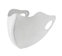 blodfune Women's Ice Silk Feel Sun Face Guard, Nylon Half Cover with Elastic Ear Loop and Breathable Holes, Anti UV Neck Mask for Cycling Hiking Gardening Summer Daily Outdoor Travel Wear Light Grey