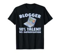 Blogging Blogger Social Media Content Creator Vlogging Blog T-Shirt
