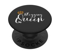 Blogging Queen Content Creator Social Media Influencer PopSockets Adhesive PopGrip