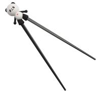 Blogiiup Chopstick Helper, Kids Chopsticks Training Cartoon Panda Chopstick Helper with Silicone Guide Training Connector Aids, Reusable Cute Chopsticks for Kids, Panda Chopsticks