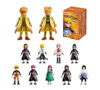 BLOKEES - Naruto Shippuden - Galaxy Version Wave 1: GV01-Ultimate Bond - Mystery Box Set - 9 Model Kits - Assembly Required - No Tools - No Cutting - No Paint - No Glue