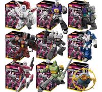 BLOKEES Original Transformers GALAXY 9 Megatron Jetfire Bombshell Unicron Mirage Autobots Decepticons Action Figure Toys Gift 9pcs