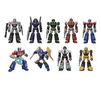 BLOKEES Transformers Galaxy Ver. 1 Miniature Model Blind Box 9-Piece PDQ Set