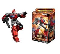BLOKEES Transformers Ironhide 19 Model Set for 12 Years and Older, 12.2 cm Robot with Light Function, 20 Moving Elements, Glueless Interlocking System, Accessories and Vehicle Bonuses