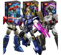 BLOKEES Transformers LED Building Block Toys Optimus Prime Sentinel Prime Megatron Scourge Action Anime Figure Movie Doll Toys With Box Optimus Prime