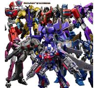 Blokees Transformers Optimus Prime Skyfire The Fallen Soundwave Starscream Sentinel Prime Building Block Megatron Movie Doll Toy Nemesis Prime