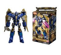 BLOKEES Transformers Sentinel Prime 14 12 Years + 5 in Robot with Light Function, Moving Elements, Glueless Interlocking System, Accessories and Stand, Model
