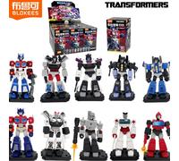 BLOKEES Transformers Star Edition 1nd Building Block Man Optimus Prime Megatron Assemble Toy Blind Box Children's Gift 1pcs random