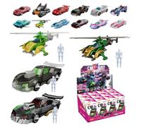 BLOKEES, Wheels, Transfomers, C03, Wreck'N Rule ②, 12 x Mystery Box Model Kits, 1/64 Scale, Age 9+