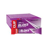 Clif - Energy Chews BLOKS - Mountain Berry - Plant-Based, Quick Energy, Workout Snack - 18 x 60 g