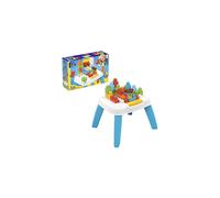 BLOKS Fisher-Price Toddler Building Blocks, Build n Tumble Activity Table with 25 Pieces and Storage, 1 Figure, Kids Age 1+ Years, HHM99