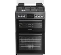 Blomberg GGRN655N 60cm Freestanding Double Oven Gas Cooker Anthracite