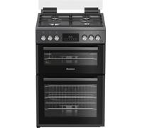 Blomberg GGRN655N 60cm Freestanding Double Oven Gas Cooker Anthracite