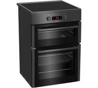Blomberg HIN651N 60cm Double Oven Electric Cooker with Induction Hob (Anthracite)