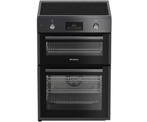 Blomberg HIRN651N 60cm Double Oven Electric Cooker with Induction Hob in Anthracite