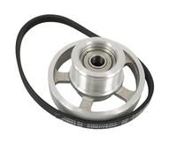 Blomberg Jockey Pulley Wheel and Drive Belt Kit 492204403 Tumble Dryers