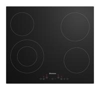 Blomberg MKN54212 60cm 4 Zone Frameless Ceramic Hob in Black Glass