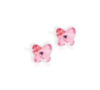Blomdahl Butterfly Earrings Plastic 15-0199-24 - Unisex - Plastic Pink