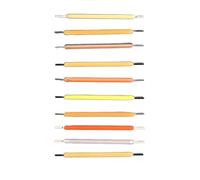 BLOMDE Flexible Led Filament Dc 3V 38MM 26MM 54MM 60MM MINI Cob Bulb Fittings are Suitable for DIY. 68MM-10PCS Red