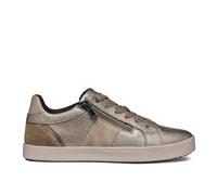 Geox Women's D Blomiee E Sneaker, Taupe, 4 UK