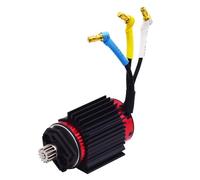 Blomiky B284B BL2845 4200kv 3mm Electronic Brushless Motor Assembly Set Spare Pare Suitable for MJX Hyper Go 1/16 Scale 16208 16209 16210 RC Trucks / B284B Motor