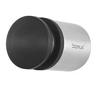 blomus 4 cm Stainless Steel/Plastic Entra Wall Mounted Door Stop, Silver/Black