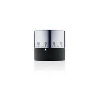 blomus 63600 Puncto Kitchen Timer, Black/Silver , 6 x 6.2 x 6.2 cm