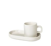 Blomus 63703 Pilar Espresso Cups Stoneware Moonbeam