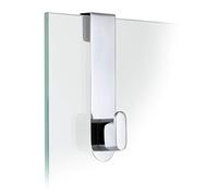 Blomus 68915 blomus Glas Shower overdoor Hook, Stainless-Steel, Silver, H 14 cm, B 4 cm, T 3,5 cm