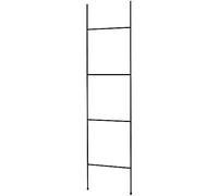 Blomus 69078 Towel Ladder, Alloy Steel, Black, One Size