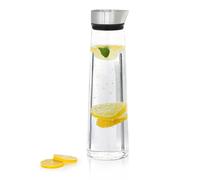 Blomus Acqua Water Carafe 1.5 litre with Stainless Steel Lid - Transparent in Clear blomus Clear