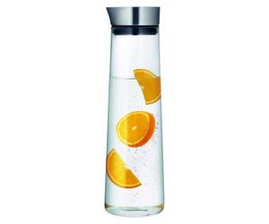 Blomus Acqua Water Carafe 1.5 Litre With Stainless Steel Lid - Transparent